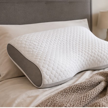 bath and sleep products in a calm room setup